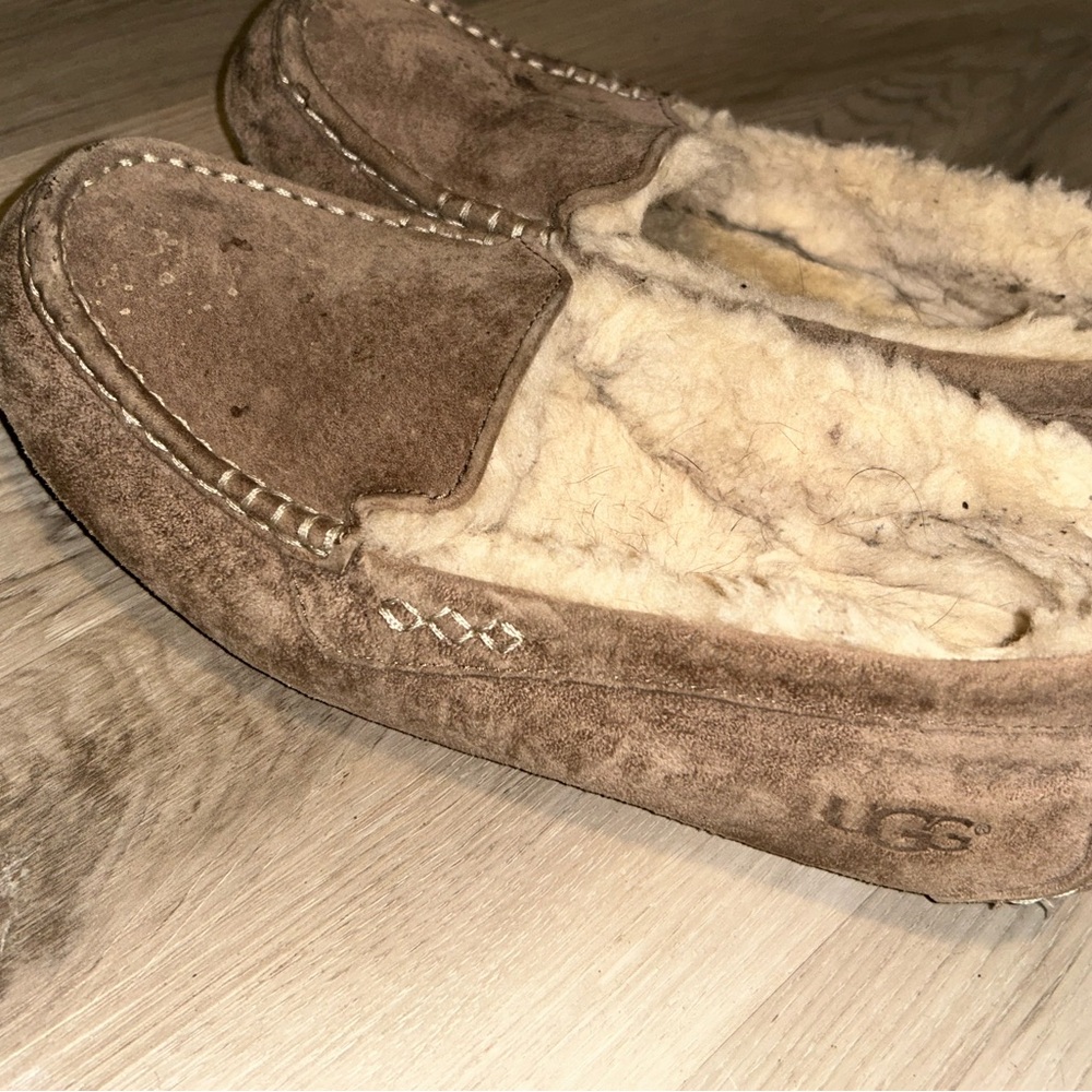 UGG Tan Loafers Cozy Slip-Ons - Picture 2 of 5